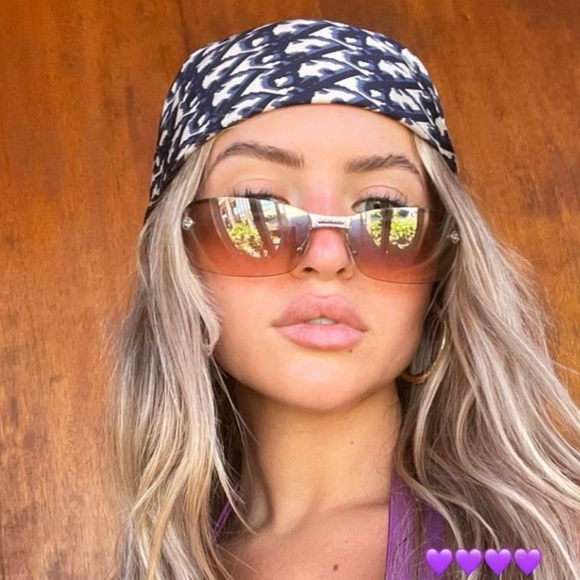 DIOR Pop/n Sunglasses Rimless Champagne Pink Gradient - Picture 4 of 16